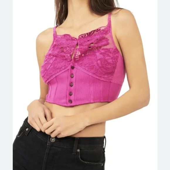 Free people Have my Heart in Raspberry Sherbet - Picture 5 of 11